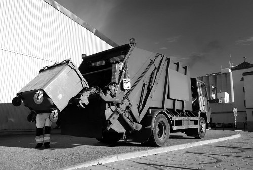 Professional office clearance team at work in Hampstead