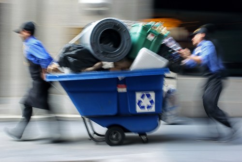 Professional furniture removal team